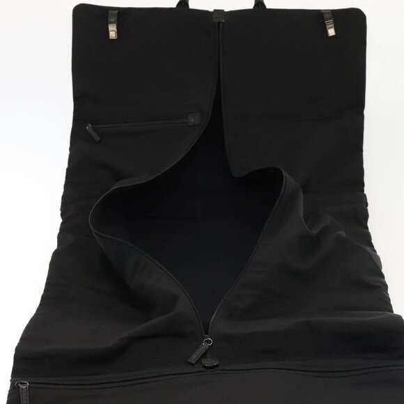 GUCCI Garment Cover Nylon Black Silver Auth - Picture 11 of 16